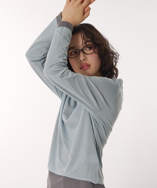 SET ITEM / セットアイテム】sheer long t-shirt / シアーロンT