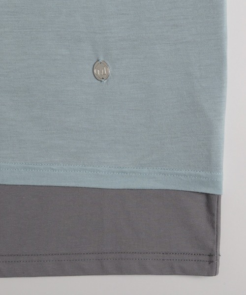 MUHET（ミュエータ）の「【SET ITEM / セットアイテム】sheer long t-shirt / シアーロンTセット（Tシャツ/カットソー・レディース・ライトブルー/チャコールグレー/レッド/イエロー・FREE）」の9枚目の写真