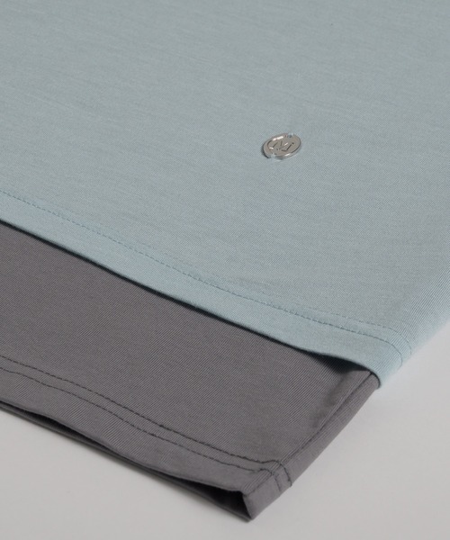 MUHET（ミュエータ）の「【SET ITEM / セットアイテム】sheer long t-shirt / シアーロンTセット（Tシャツ/カットソー・レディース・ライトブルー/チャコールグレー/レッド/イエロー・FREE）」の10枚目の写真