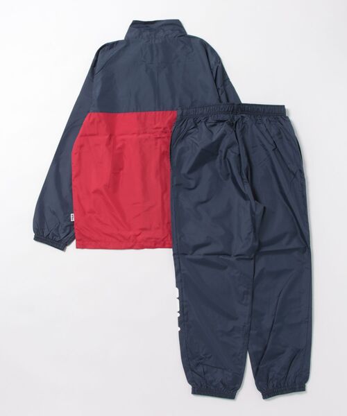 FILA（フィラ）の「FILA 裏メッシュ デュスポ生地 切替ウインドセットアップ（ルームウェア/パジャマ・メンズ・ブラック/ネイビー/ブラック系その他/ネイビー系1/ネイビー系/ネイビー系2/ブラック系その他3/チャコールグレー・M/L/LL）」の21枚目の写真