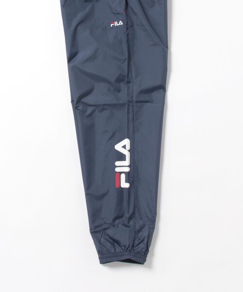 FILA（フィラ）の「FILA 裏メッシュ デュスポ生地 切替ウインドセットアップ（ルームウェア/パジャマ・メンズ・ブラック/ネイビー/ブラック系その他/ネイビー系1/ネイビー系/ネイビー系2/ブラック系その他3/チャコールグレー・M/L/LL）」の22枚目の写真