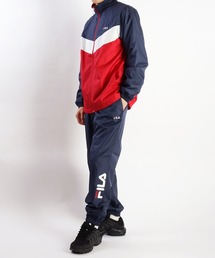 FILA（フィラ）の「FILA 裏メッシュ デュスポ生地 切替ウインドセットアップ（ルームウェア/パジャマ）」