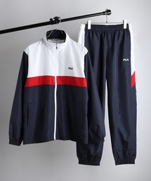 FILA（フィラ）の「FILA 裏メッシュ デュスポ生地 切替ウインドセットアップ（ルームウェア/パジャマ）」