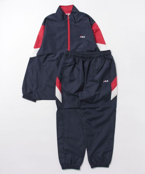 FILA（フィラ）の「FILA 裏メッシュ デュスポ生地 切替ウインドセットアップ（ルームウェア/パジャマ・メンズ・ブラック/ネイビー/ブラック系その他/ネイビー系1/ネイビー系/ネイビー系2/ブラック系その他3/チャコールグレー・M/L/LL）」の20枚目の写真