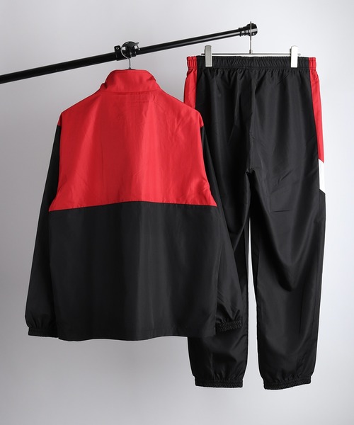 FILA(フィラ)の「FILA 裏メッシュ デュスポ生地 切替ウインドセットアップ(セットアップ・メンズ・ブラック/ネイビー/ブラック系その他/ネイビー系1/ネイビー系/ネイビー系2/ブラック系その他3/チャコールグレー・M/L/LL)」の18枚目の写真