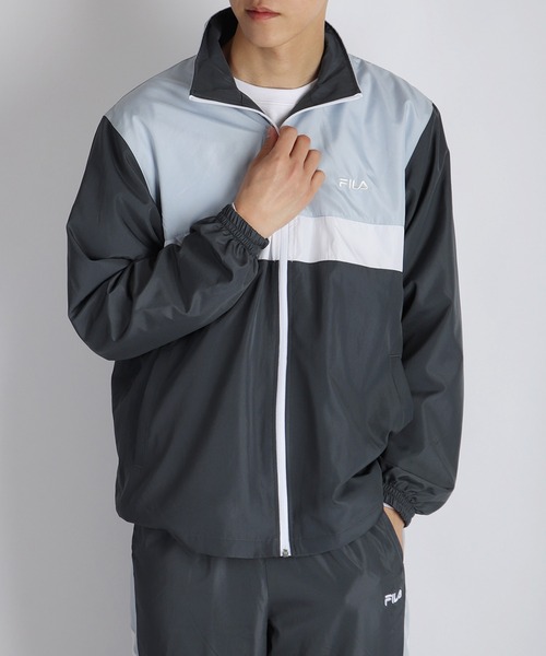 セール】FILA 裏メッシュ デュスポ生地 切替ウインドセットアップ