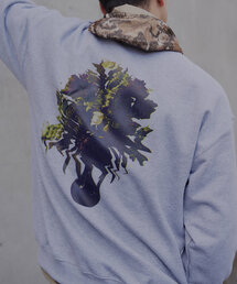 WHIMSIC | 【WHIMSIC】ロゴプリントスウェット”SILENCE IS VIOLENC”(スウェット)