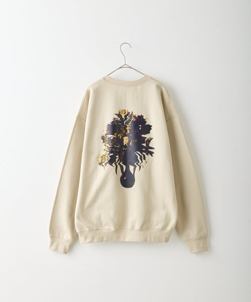 WHIMSIC（ウィムジック）の「【WHIMSIC】ロゴプリントスウェット”SILENCE IS VIOLENC”（スウェット・レディース・グレー/サンドベージュ・FREE）」の19枚目の写真