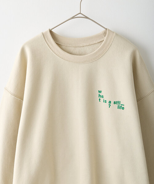 WHIMSIC（ウィムジック）の「【WHIMSIC】ロゴプリントスウェット”SILENCE IS VIOLENC”（スウェット・レディース・グレー/サンドベージュ・FREE）」の20枚目の写真