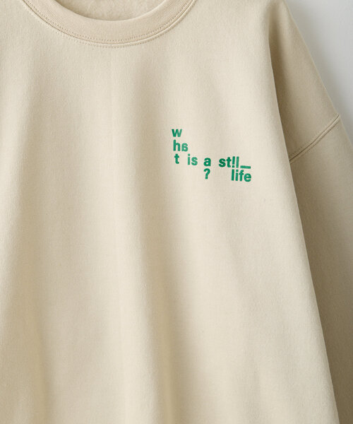 WHIMSIC（ウィムジック）の「【WHIMSIC】ロゴプリントスウェット”SILENCE IS VIOLENC”（スウェット・レディース・グレー/サンドベージュ・FREE）」の21枚目の写真