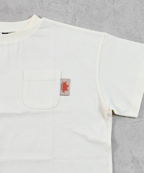 Life Support Products(ライフサポートプロダクツ)の「【防汚加工】半袖ポケットTシャツ(Tシャツ/カットソー・キッズ・ライトグリーン/ブルー系その他/ホワイト系その他/ライトグレー/ライトブルー/オフホワイト/サンドベージュ/レッド・110/100/95/90/80/150/140/130/120)」の14枚目の写真