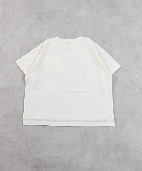 Life Support Products(ライフサポートプロダクツ)の「【防汚加工】半袖ポケットTシャツ(Tシャツ/カットソー・キッズ・ライトグリーン/ブルー系その他/ホワイト系その他/ライトグレー/ライトブルー/オフホワイト/サンドベージュ/レッド・110/100/95/90/80/150/140/130/120)」の16枚目の写真