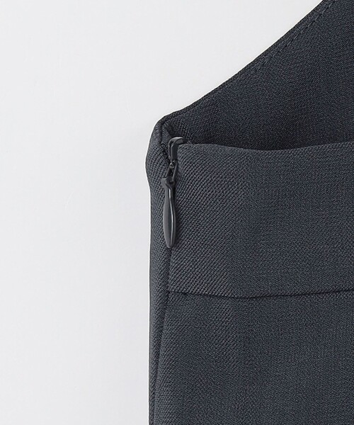 CITEN（シテン）の「＜CITEN＞Iラインワイドストラップワンピース（ジャンパースカート・レディース・ブラック/ダークグレー・FREE）」の13枚目の写真