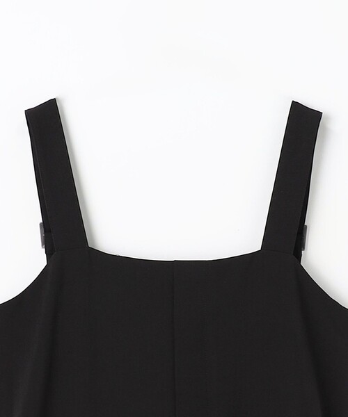 CITEN（シテン）の「＜CITEN＞Iラインワイドストラップワンピース（ジャンパースカート・レディース・ブラック/ダークグレー・FREE）」の19枚目の写真