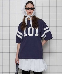 【LEE】101 FOOTBALL TEE【MAISON SPECIAL/メゾンスペシャル】