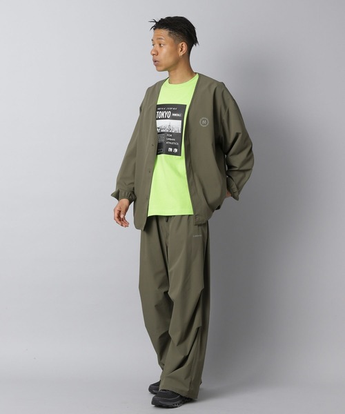 NUMERALS(ヌメラルズ)の「【NUMERALS】ライトシェルシャツカーディガン(カーディガン/ボレロ・メンズ・ブラック/カーキ・LARGE/MEDIUM)」の12枚目の写真