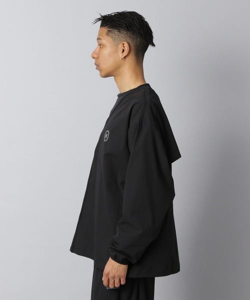 NUMERALS(ヌメラルズ)の「【NUMERALS】ライトシェルシャツカーディガン(カーディガン/ボレロ・メンズ・ブラック/カーキ・LARGE/MEDIUM)」の15枚目の写真