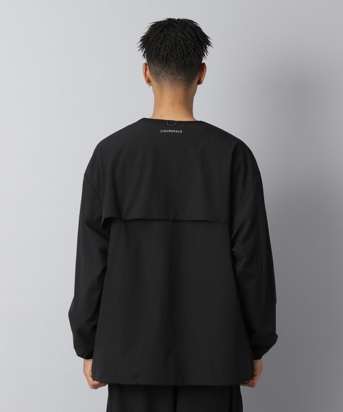 NUMERALS(ヌメラルズ)の「【NUMERALS】ライトシェルシャツカーディガン(カーディガン/ボレロ・メンズ・ブラック/カーキ・LARGE/MEDIUM)」の16枚目の写真