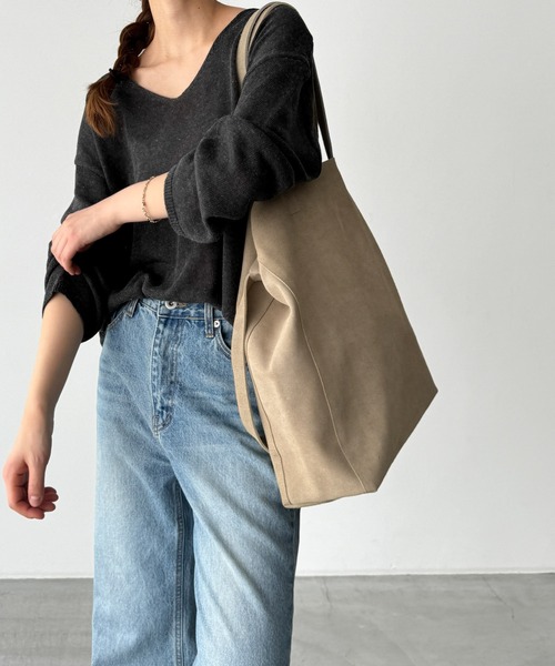 【美品】CANAL JEAN diggity スエード2wayバッグ　ブラウン 新色追加】diggityスエード2wayバッグ | CANAL JEAN（キャナル