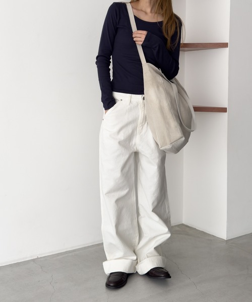 CANAL JEAN(キャナルジーン)の「diggity スエード2wayバッグ(ショルダーバッグ・レディース・ベージュ/グレー/ブラウン/カーキ/チャコールグレー・ONE SIZE)」の7枚目の写真