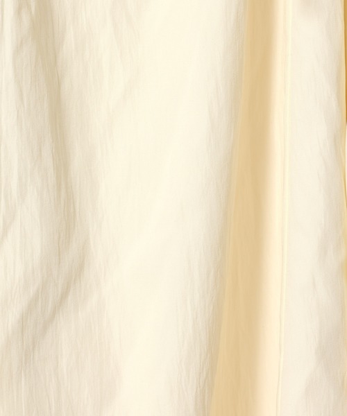 mysty woman(ミスティウーマン)の「2WAYリボンキャミワンピース 328016(ワンピース・レディース・ホワイト/グリーン系その他/ブラック・FREE)」の6枚目の写真