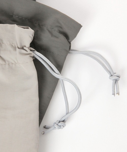 LAKOLE（ラコレ）の「ランチ巾着トートバッグ / 287226（お弁当箱・レディース・グリーン/グレー/アイボリー/ダークグレー・FREE）」の12枚目の写真