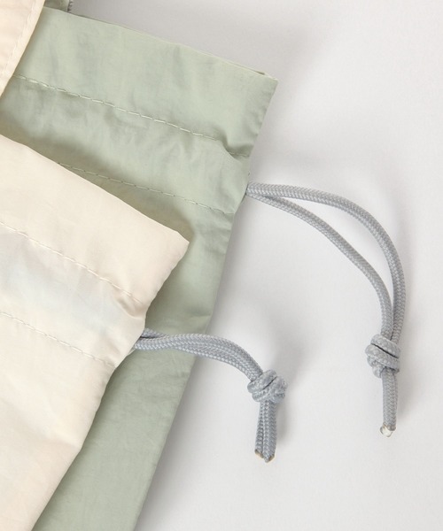 LAKOLE（ラコレ）の「ランチ巾着トートバッグ / 287226（お弁当箱・レディース・グリーン/グレー/アイボリー/ダークグレー・FREE）」の13枚目の写真