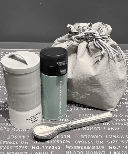 ランチ巾着トートバッグ / 287226（お弁当箱）｜LAKOLE（ラコレ