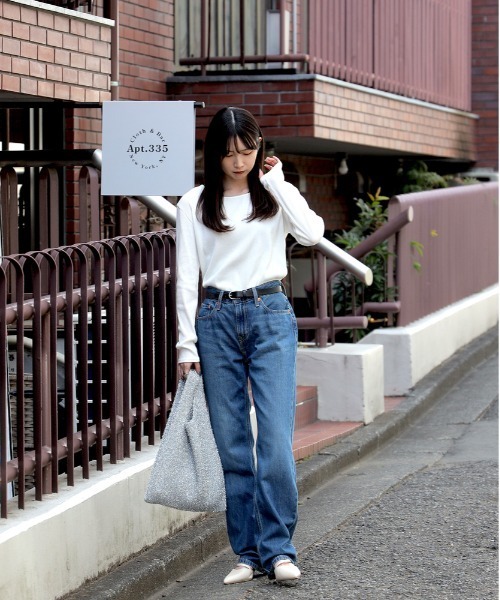 Levi's(リーバイス)の「Levi's(リーバイス)【レディース】「LOW PRO」ストレート(デニムパンツ・レディース・ダークインディゴブルー・27inch/26inch/24inch/25inch)」の9枚目の写真