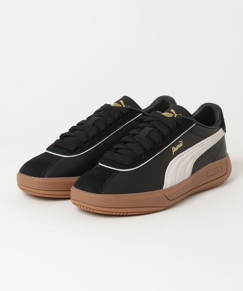 PUMA（プーマ）の「プーマ PUMA PUMA CLUB クラシカ_（スニーカー・レディース・ブラック×ホワイト・23.0cm/23.5cm/24.0cm/24.5cm/25.0cm/25.5cm/26.0cm）」の4枚目の写真