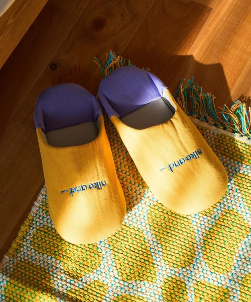 niko and...（ニコアンド）の「オリジナルバイカラールームシューズ（ルームシューズ/スリッパ・レディース・その他2/その他1/その他3・MEDIUM/LARGE）」の2枚目の写真