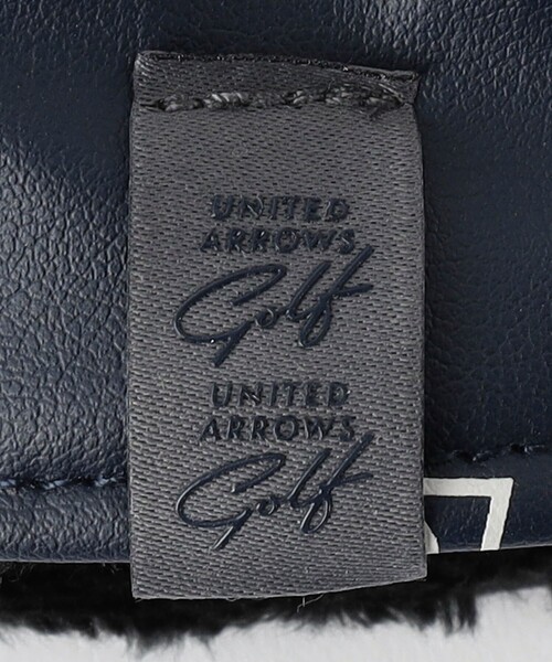 UNITED ARROWS GOLF(ユナイテッドアローズゴルフ)の「ロゴ ユーティリティ ヘッドカバー(ゴルフグッズ・メンズ・ホワイト/ネイビー・FREE)」の9枚目の写真