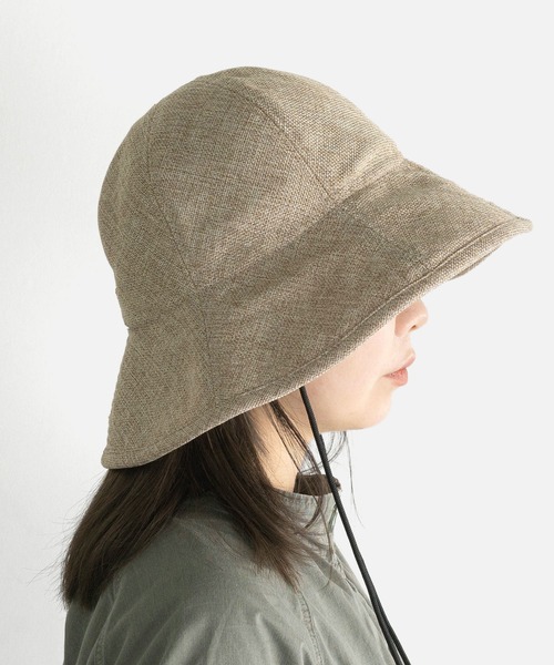 halo commodity（ハロ　コモディティー）の「halo commodity Roots Day Hat ハロコモディティ ルーツデイハット バケットハット 帽子（ハット・レディース・ベージュ/ナチュラル・FREE）」の12枚目の写真