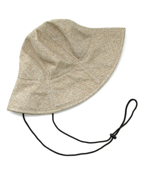 halo commodity（ハロ　コモディティー）の「halo commodity Roots Day Hat ハロコモディティ ルーツデイハット バケットハット 帽子（ハット・レディース・ベージュ/ナチュラル・FREE）」の3枚目の写真