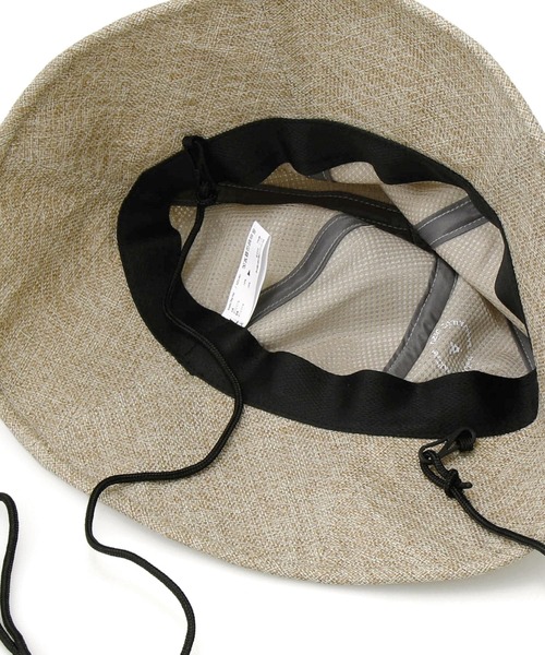 halo commodity（ハロ　コモディティー）の「halo commodity Roots Day Hat ハロコモディティ ルーツデイハット バケットハット 帽子（ハット・レディース・ベージュ/ナチュラル・FREE）」の4枚目の写真