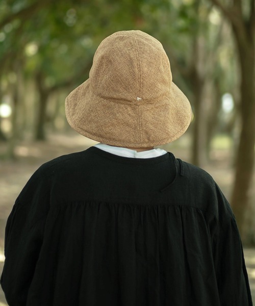 halo commodity（ハロ　コモディティー）の「halo commodity ハロコモディティー Roots Day Hat ルーツデイハット（ハット・レディース・ベージュ/ナチュラル・FREE）」の4枚目の写真