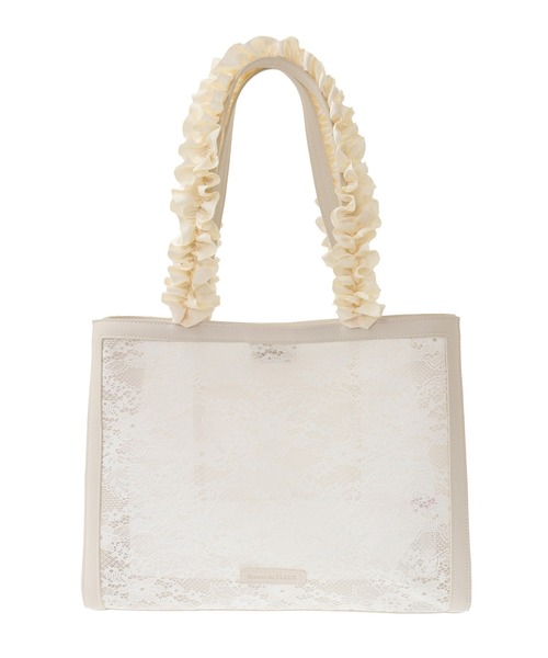 セール】メッシュレーススクエアトートバッグ（トートバッグ）｜Maison