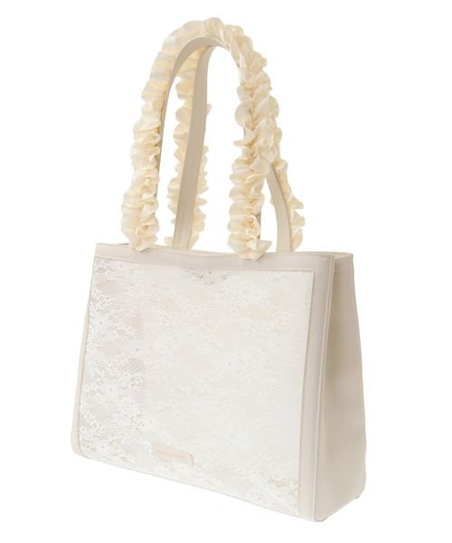 セール】メッシュレーススクエアトートバッグ（トートバッグ）｜Maison