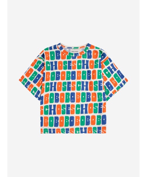 BOBO CHOSES(ボボショーズ)の「Multicolor Bobo Choses all ove(Tシャツ/カットソー・キッズ・その他2・100/110/120/130/140)」の1枚目の写真