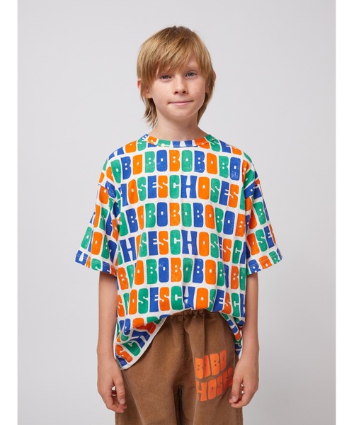 BOBO CHOSES(ボボショーズ)の「Multicolor Bobo Choses all ove(Tシャツ/カットソー・キッズ・その他2・100/110/120/130/140)」の2枚目の写真