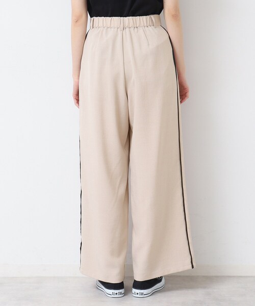 Dessin（デッサン）の「【セットアップ可能・洗える】タック入りワイドパンツ（S～L）（その他パンツ・レディース・ナチュラル/チャコールグレー/ピンク・02/01/03）」の18枚目の写真