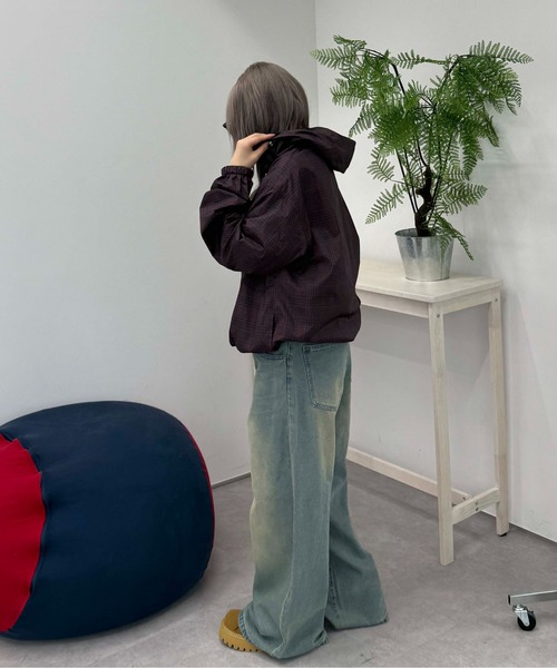 sedacle(セダクル)の「ヒップ配色デザインデニム(デニムパンツ・レディース・ブラック/ライトブルー・LARGE/SMALL/MEDIUM)」の17枚目の写真