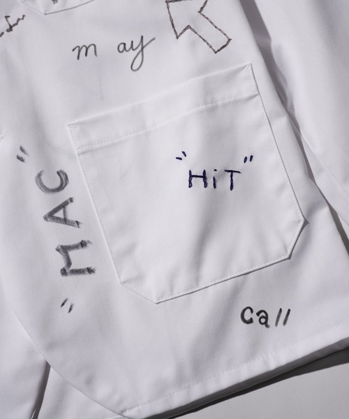 THRIFTY LOOK（スリフティールック）の「THRIFTY LOOK / スリフティールック MEMORIAL WHITE COUNTER COAT EMBROIDERY メモリアルジャケット 刺しゅう（その他アウター・メンズ・ホワイト・MEDIUM/X-LARGE/LARGE）」の16枚目の写真