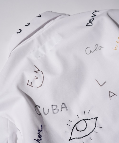 THRIFTY LOOK（スリフティールック）の「THRIFTY LOOK / スリフティールック MEMORIAL WHITE COUNTER COAT EMBROIDERY メモリアルジャケット 刺しゅう（その他アウター・メンズ・ホワイト・MEDIUM/X-LARGE/LARGE）」の21枚目の写真