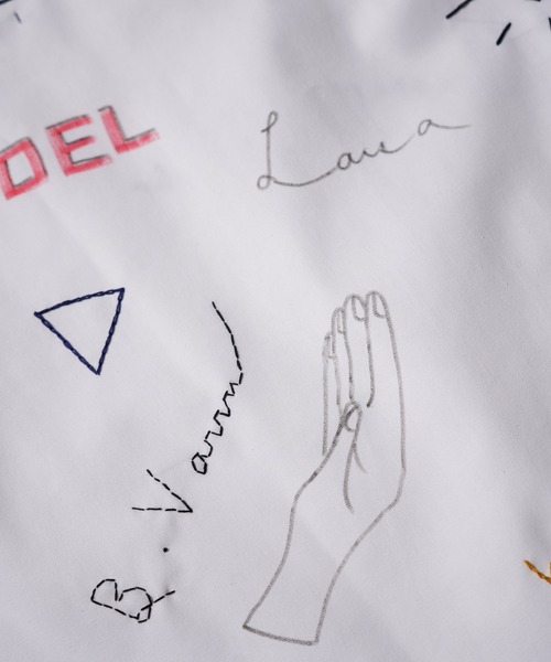 THRIFTY LOOK（スリフティールック）の「THRIFTY LOOK / スリフティールック MEMORIAL WHITE COUNTER COAT EMBROIDERY メモリアルジャケット 刺しゅう（その他アウター・メンズ・ホワイト・MEDIUM/X-LARGE/LARGE）」の22枚目の写真