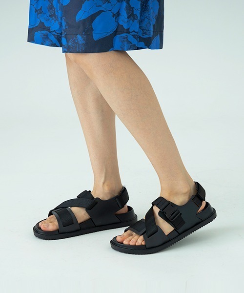 MAISON mou(メゾンムー)の「【SUBLIME/サブライム】STRAP EVAER SANDALS EVA素材サンダル SB251-0609 & SB251-0610(サンダル・レディース・ナチュラル/ブラック・S/M/L/XL)」の1枚目の写真