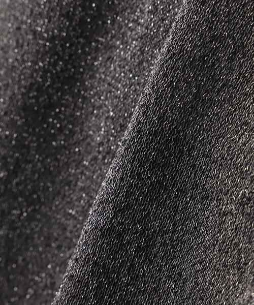 NATURAL BEAUTY BASIC（ナチュラルビューティーベーシック）の「◇ハーフスリーブラメカーディガン（カーディガン/ボレロ・レディース・ブラック/ベージュ/ライトグリーン・FREE）」の12枚目の写真