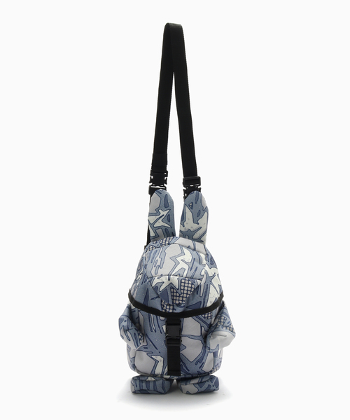PHINGERIN（フィンガリン）の「PHINGERIN / フィンガリン ORIGINAL CAMO PHZ01 RABBIT POUCH PD-251-BG-052（ショルダーバッグ・メンズ・ネイビー・FREE）」の5枚目の写真