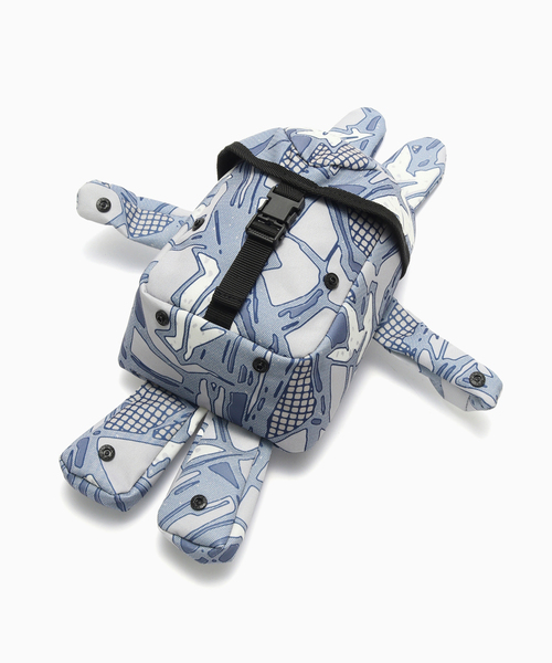 PHINGERIN（フィンガリン）の「PHINGERIN / フィンガリン ORIGINAL CAMO PHZ01 RABBIT POUCH PD-251-BG-052（ショルダーバッグ・メンズ・ネイビー・FREE）」の2枚目の写真