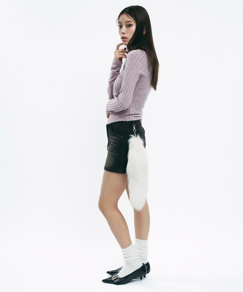 Clum(クルム)の「Vintage-like denim skirt (with shorts) / ヴィンテージライクデニムスカート(ショーツ付き)(スカート・レディース・ブラック/ライトブルー/ブルー・MEDIUM/SMALL)」の17枚目の写真